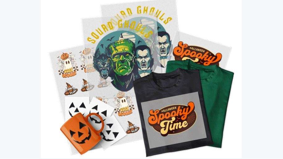 images of some halloween merchandise 