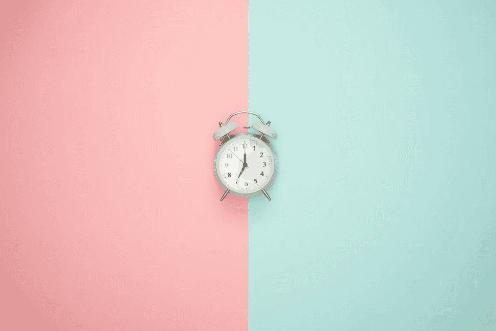 stock image of a clock