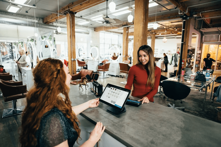 stock image of a retail shop 