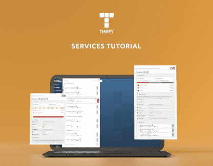 How to add Services to your TIMIFY account