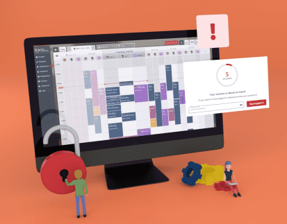 TIMIFY Security Session Timeout Idle Time Log Out